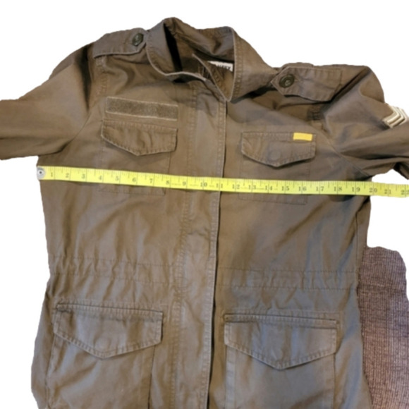OLD Navy Military Field Style Army Green Jacket Size S - Picture 14 of 16